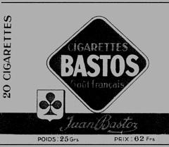 BASTOS GOUT FRANCAIS
